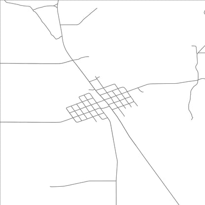 ROAD MAP OF HAINES, OREGON BY MAPBAKES