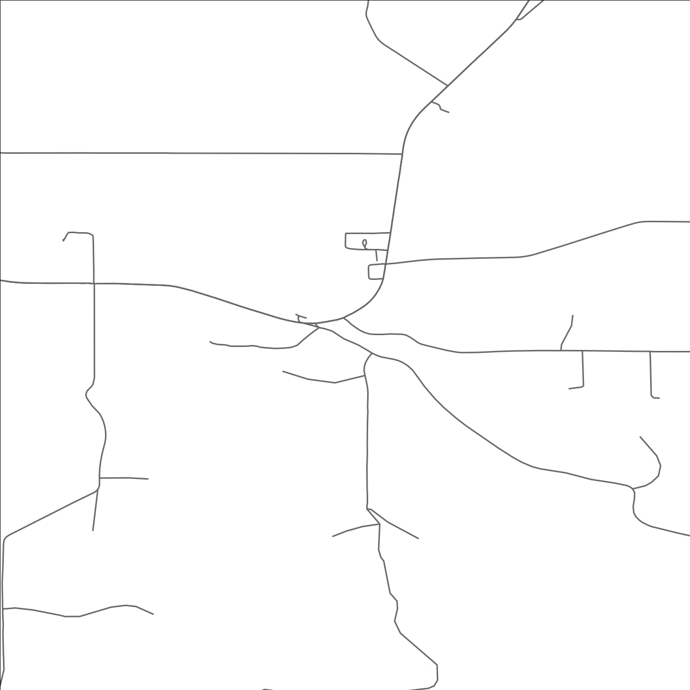 ROAD MAP OF HOLLEY, OREGON BY MAPBAKES