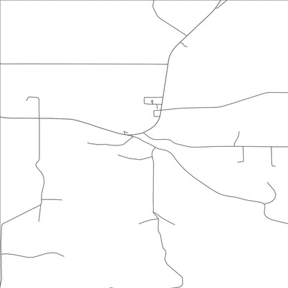 ROAD MAP OF HOLLEY, OREGON BY MAPBAKES