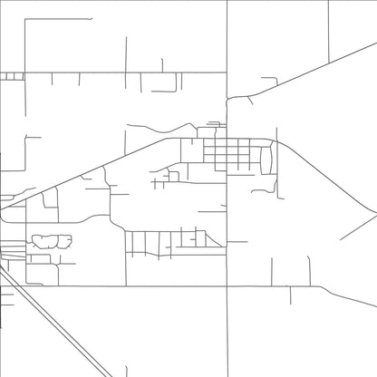 ROAD MAP OF ISLAND CITY, OREGON BY MAPBAKES