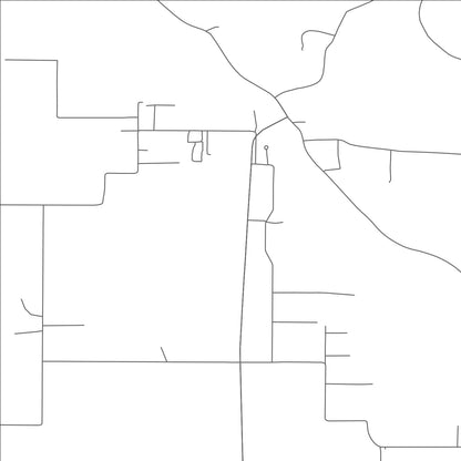 ROAD MAP OF JASPER, OREGON BY MAPBAKES