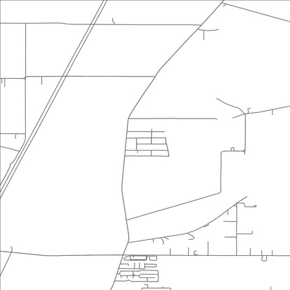 ROAD MAP OF LABISH VILLAGE, OREGON BY MAPBAKES