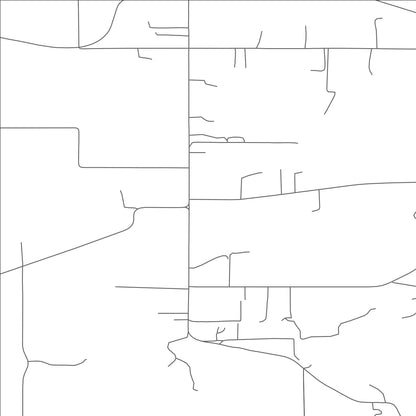 ROAD MAP OF LACOMB, OREGON BY MAPBAKES