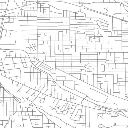 ROAD MAP OF MILWAUKIE, OREGON BY MAPBAKES