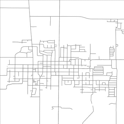 ROAD MAP OF MONMOUTH, OREGON BY MAPBAKES