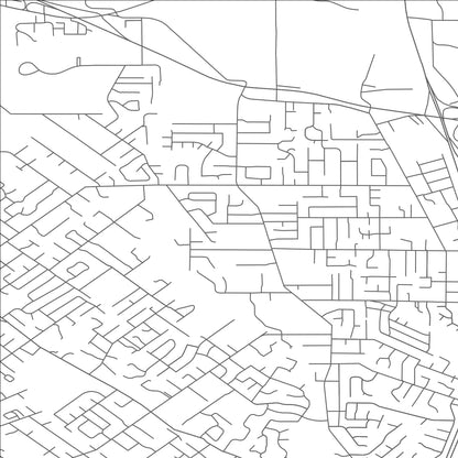 ROAD MAP OF OATFIELD, OREGON BY MAPBAKES