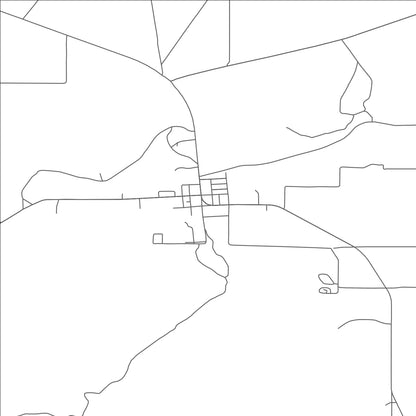 ROAD MAP OF PAISLEY, OREGON BY MAPBAKES