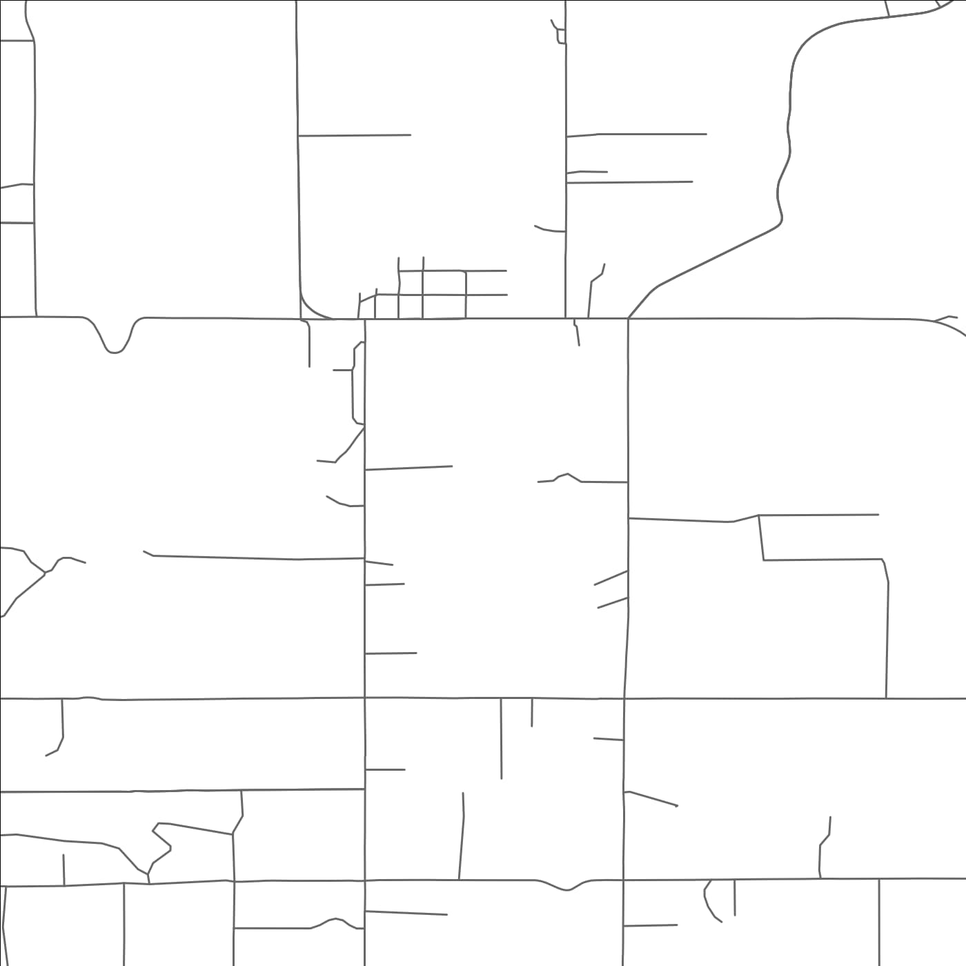 ROAD MAP OF PARKDALE, OREGON BY MAPBAKES