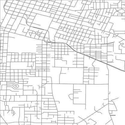 ROAD MAP OF SALEM, OREGON BY MAPBAKES