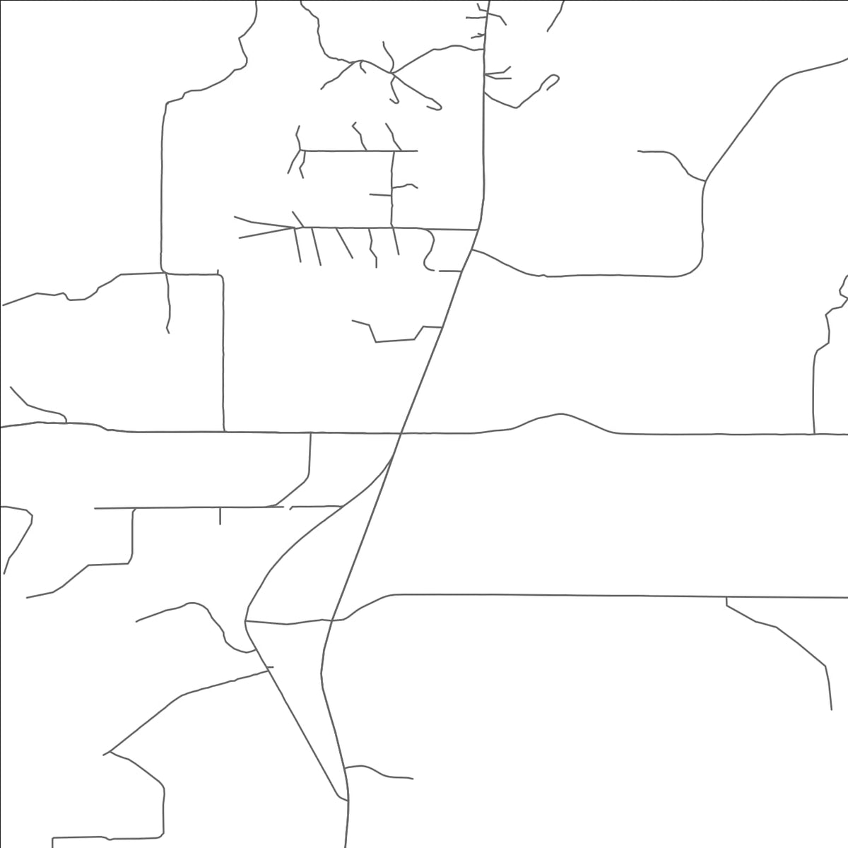 ROAD MAP OF SELMA, OREGON BY MAPBAKES