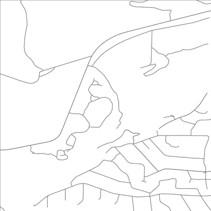 ROAD MAP OF SEVENTH MOUNTAIN, OREGON BY MAPBAKES