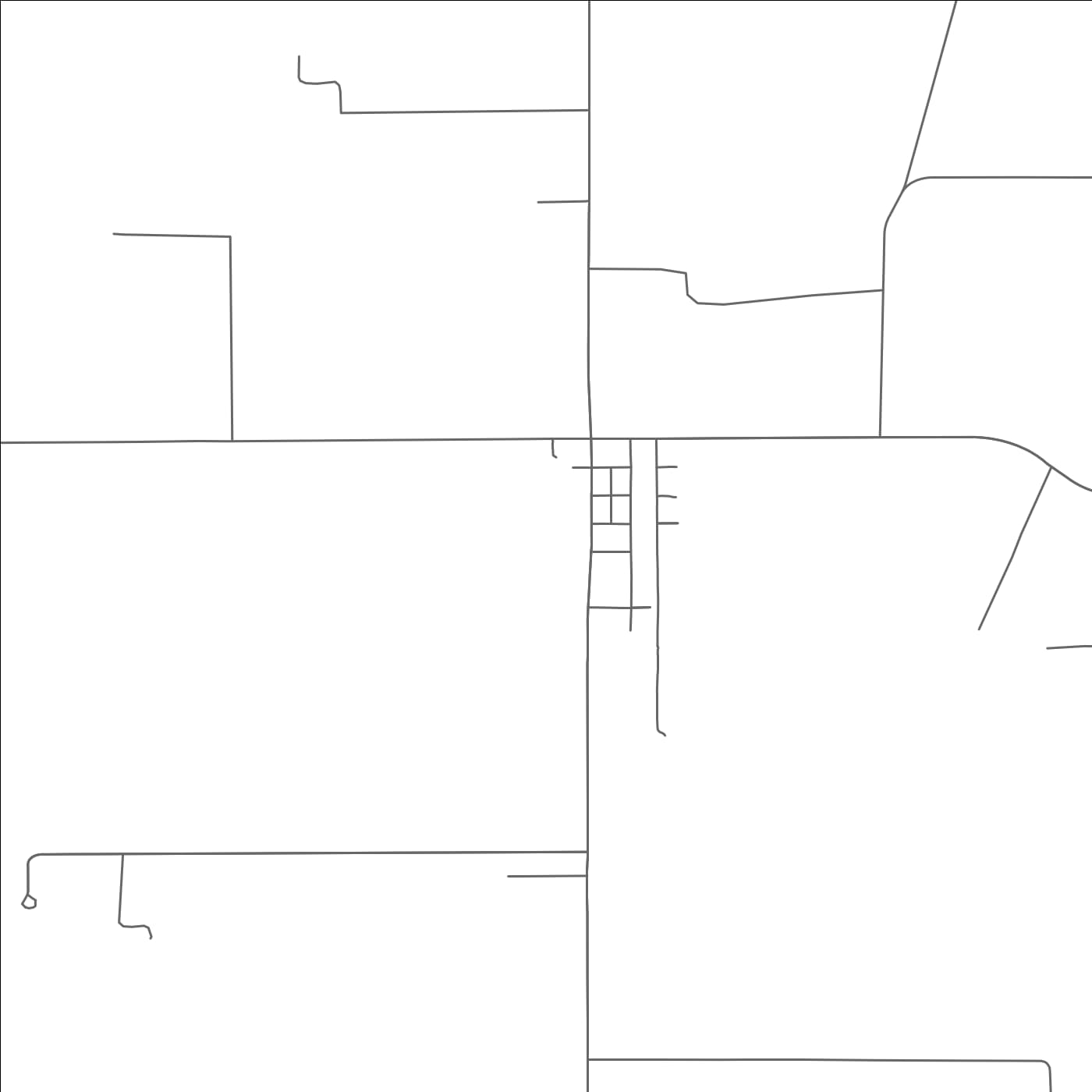 ROAD MAP OF SHEDD, OREGON BY MAPBAKES