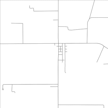 ROAD MAP OF SHEDD, OREGON BY MAPBAKES