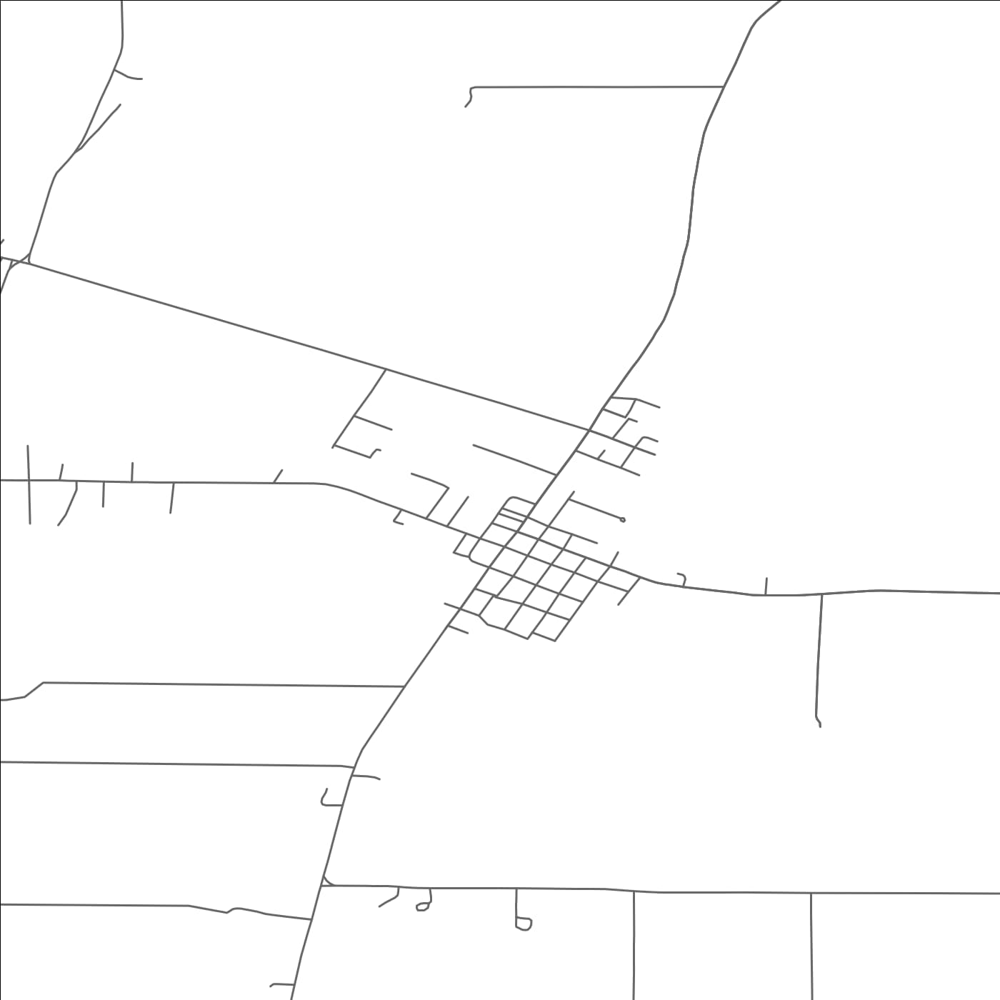 ROAD MAP OF ST. PAUL, OREGON BY MAPBAKES