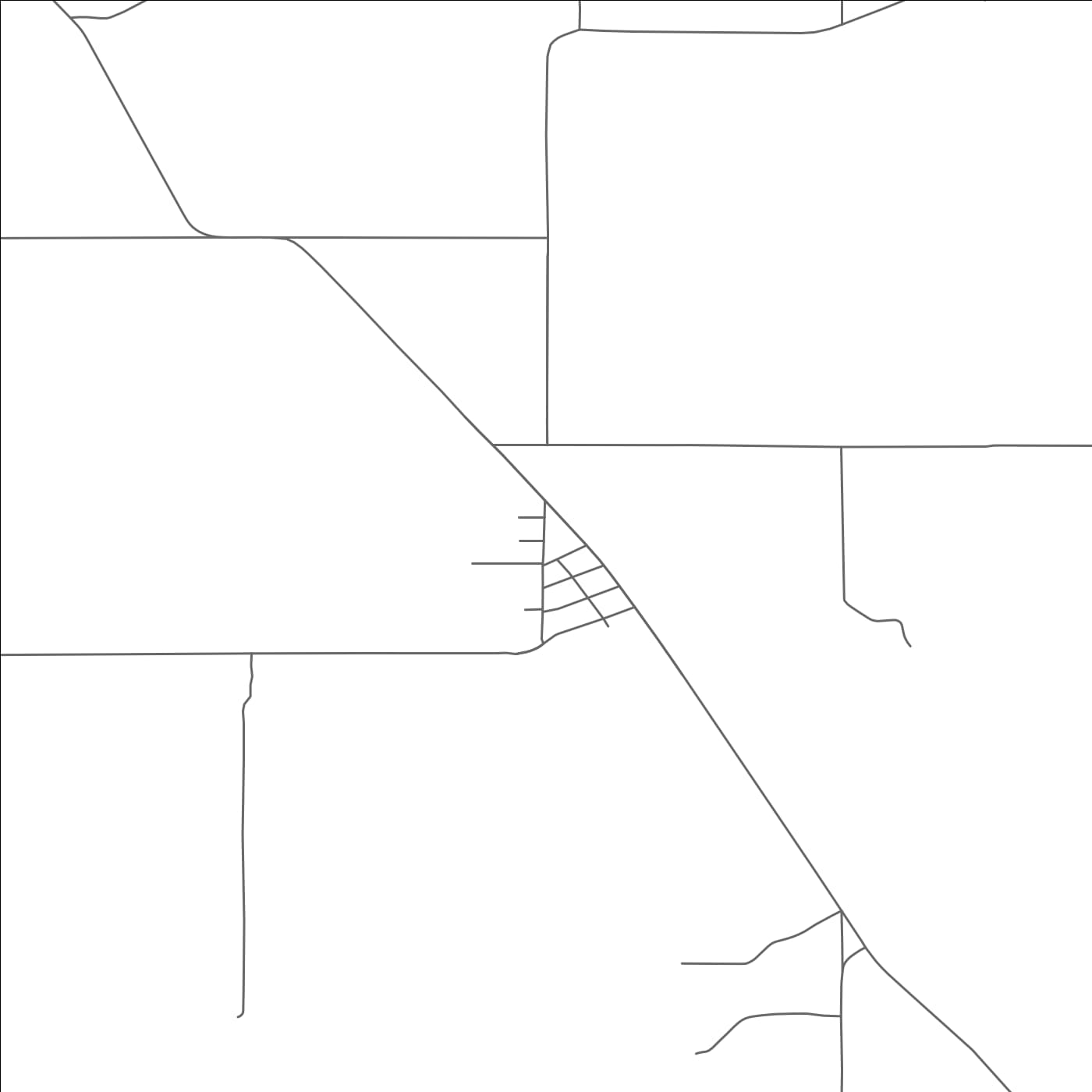 ROAD MAP OF SUMMERVILLE, OREGON BY MAPBAKES