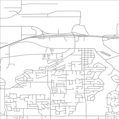 ROAD MAP OF TROUTDALE, OREGON BY MAPBAKES