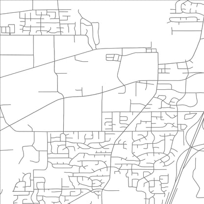 ROAD MAP OF TUALATIN, OREGON BY MAPBAKES