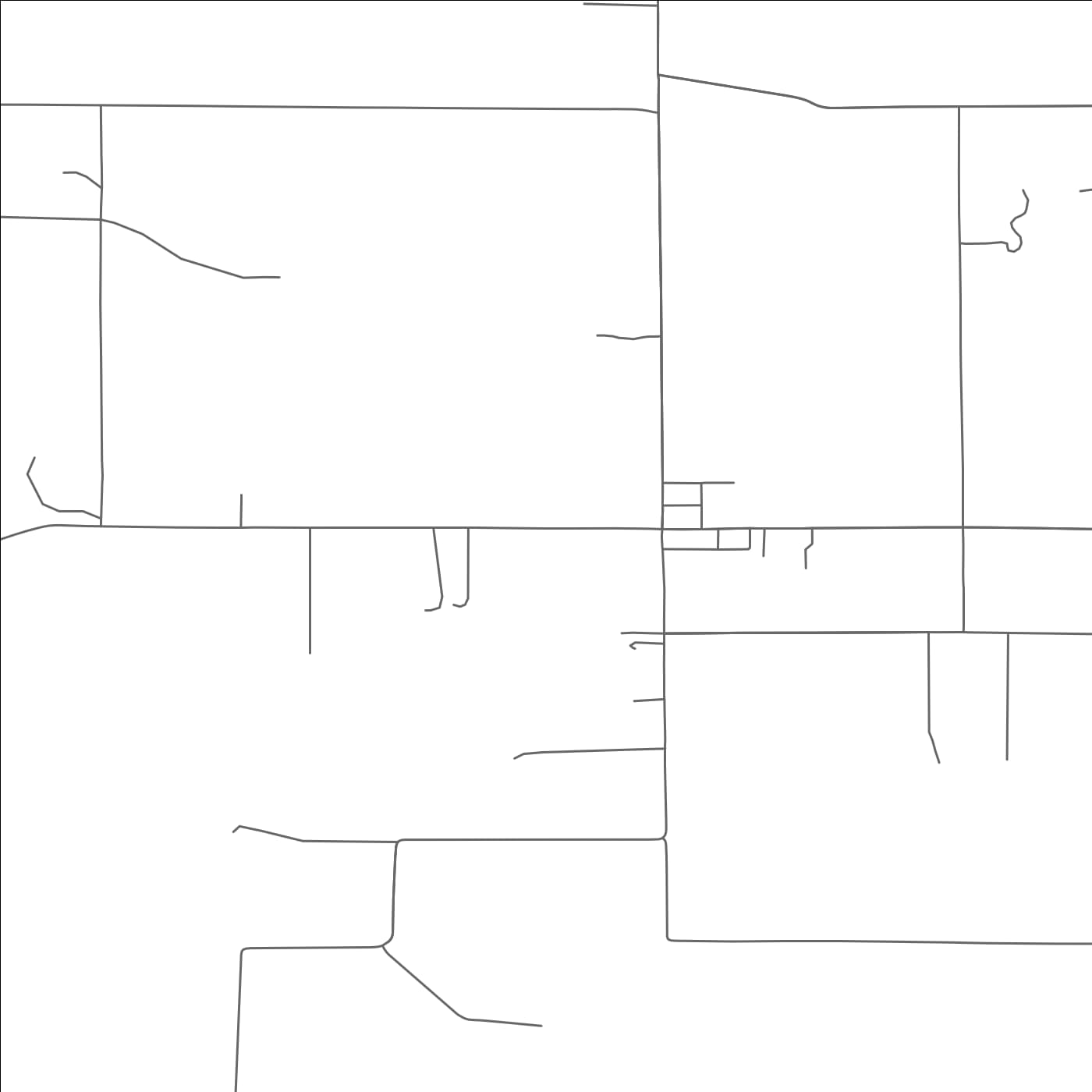 ROAD MAP OF UMAPINE, OREGON BY MAPBAKES