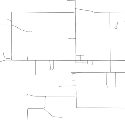 ROAD MAP OF UMAPINE, OREGON BY MAPBAKES