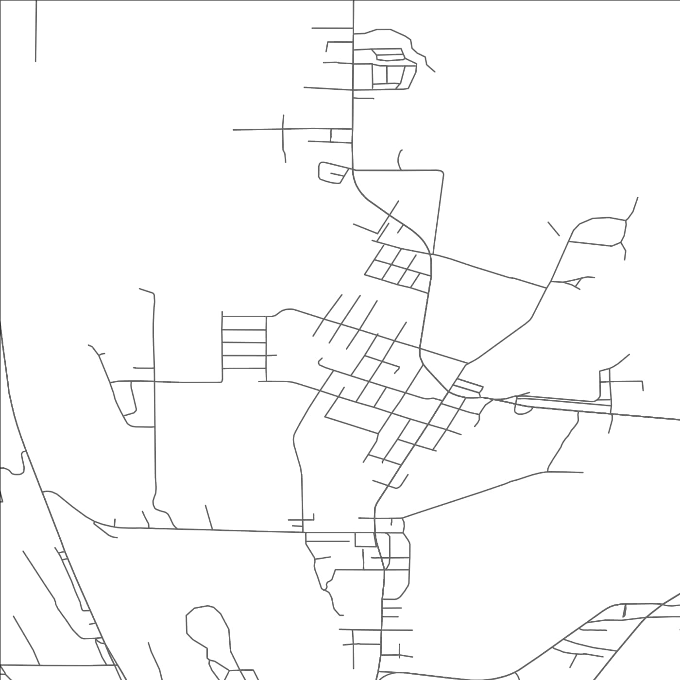 ROAD MAP OF WARRENTON, OREGON BY MAPBAKES