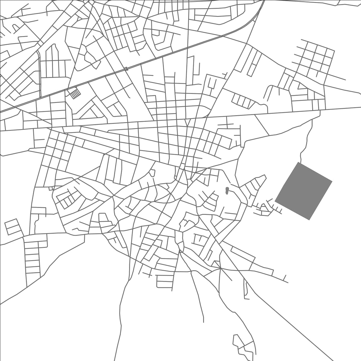 ROAD MAP OF AGUADULCE, PANAMA BY MAPBAKES