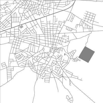 ROAD MAP OF AGUADULCE, PANAMA BY MAPBAKES