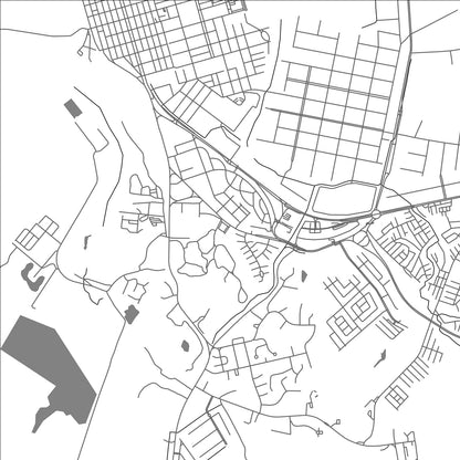 ROAD MAP OF ARCO IRIS, PANAMA BY MAPBAKES