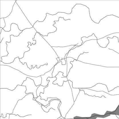 ROAD MAP OF ARENAS, PANAMA BY MAPBAKES