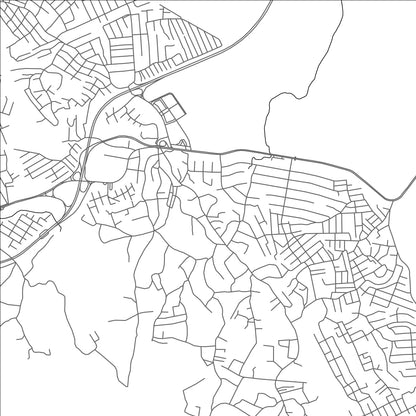 ROAD MAP OF ARRAIJÁN, PANAMA BY MAPBAKES