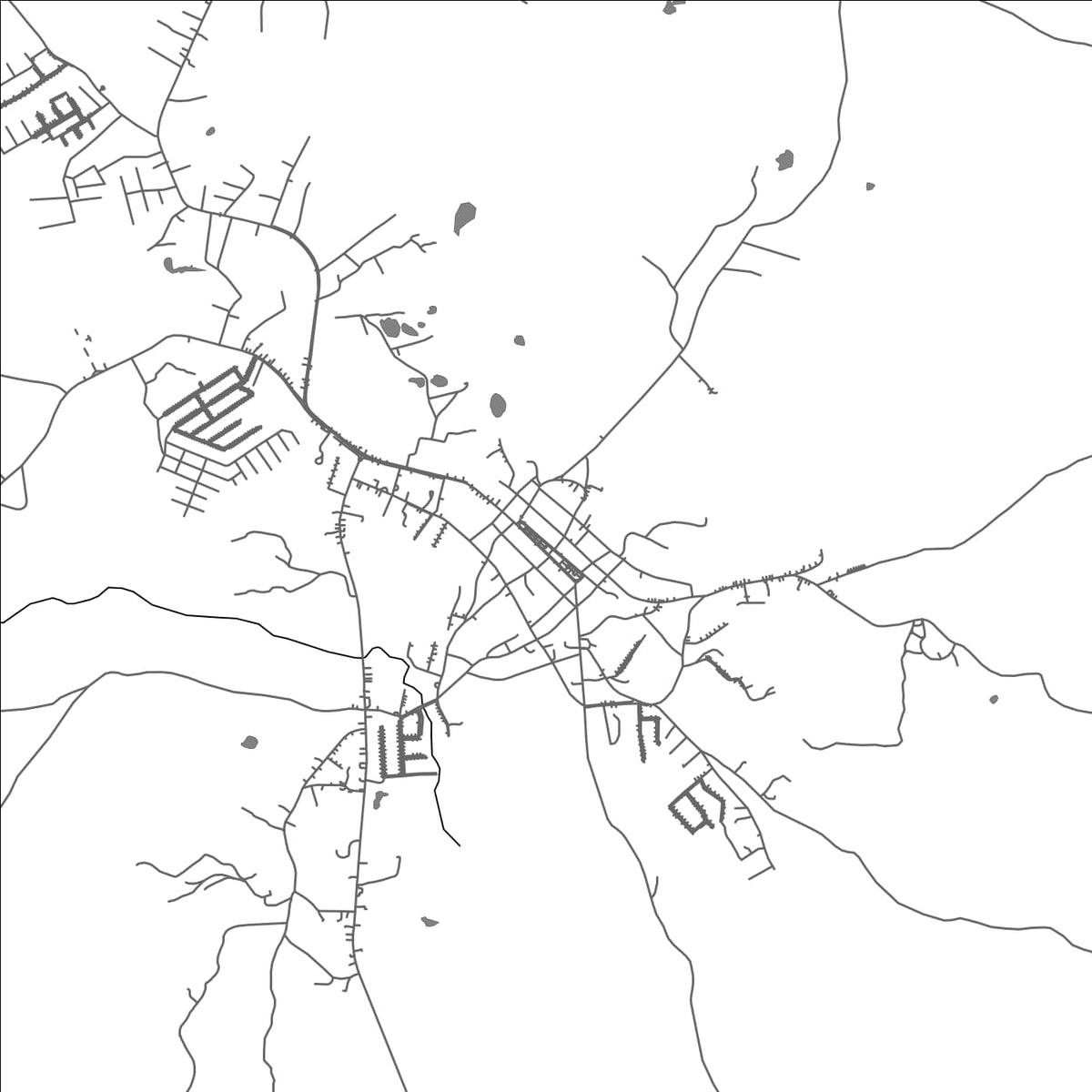 ROAD MAP OF ATALAYA, PANAMA BY MAPBAKES