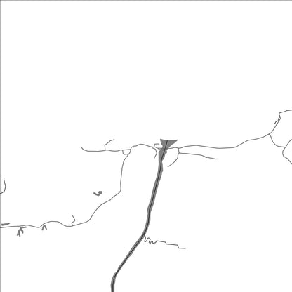 ROAD MAP OF BOCA DE RÍO INDIO, PANAMA BY MAPBAKES