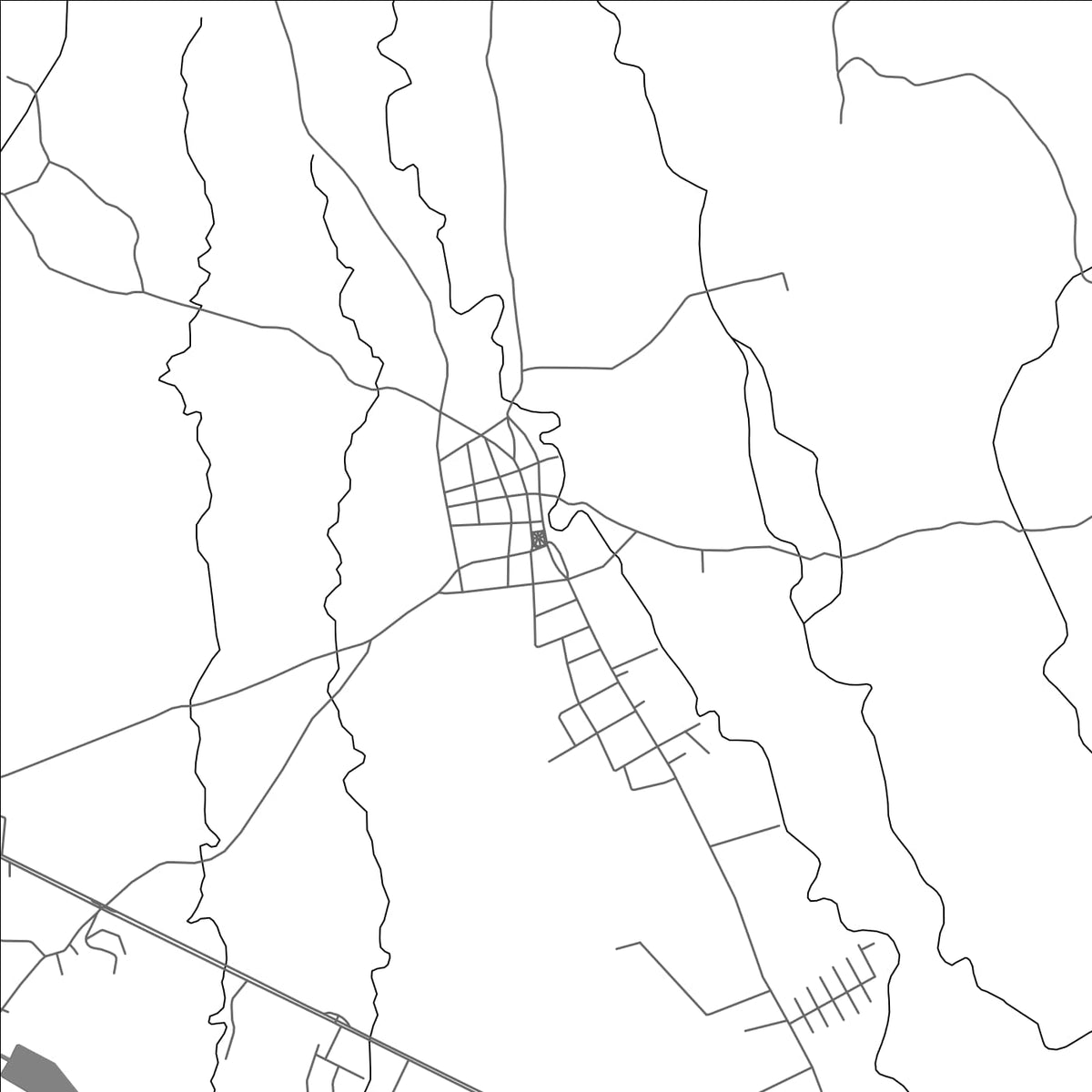 ROAD MAP OF BOQUERÓN, PANAMA BY MAPBAKES
