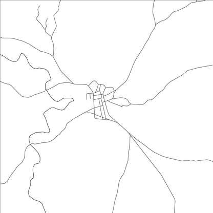 ROAD MAP OF CALOBRE, PANAMA BY MAPBAKES