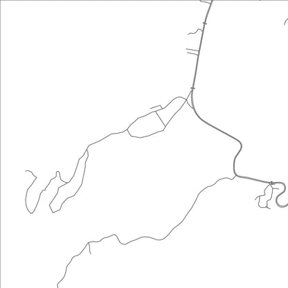 ROAD MAP OF CAMPANA, PANAMA BY MAPBAKES