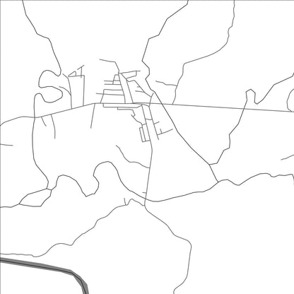 ROAD MAP OF CAÑITA, PANAMA BY MAPBAKES
