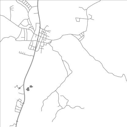 ROAD MAP OF CAPIRA, PANAMA BY MAPBAKES