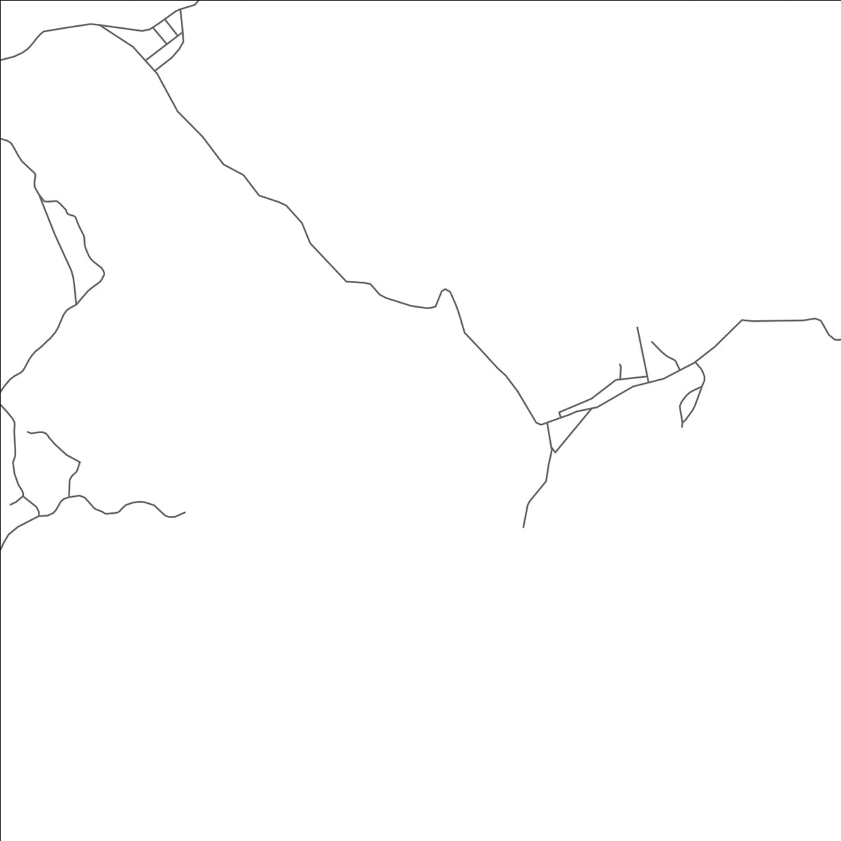 ROAD MAP OF CERMEÑO, PANAMA BY MAPBAKES