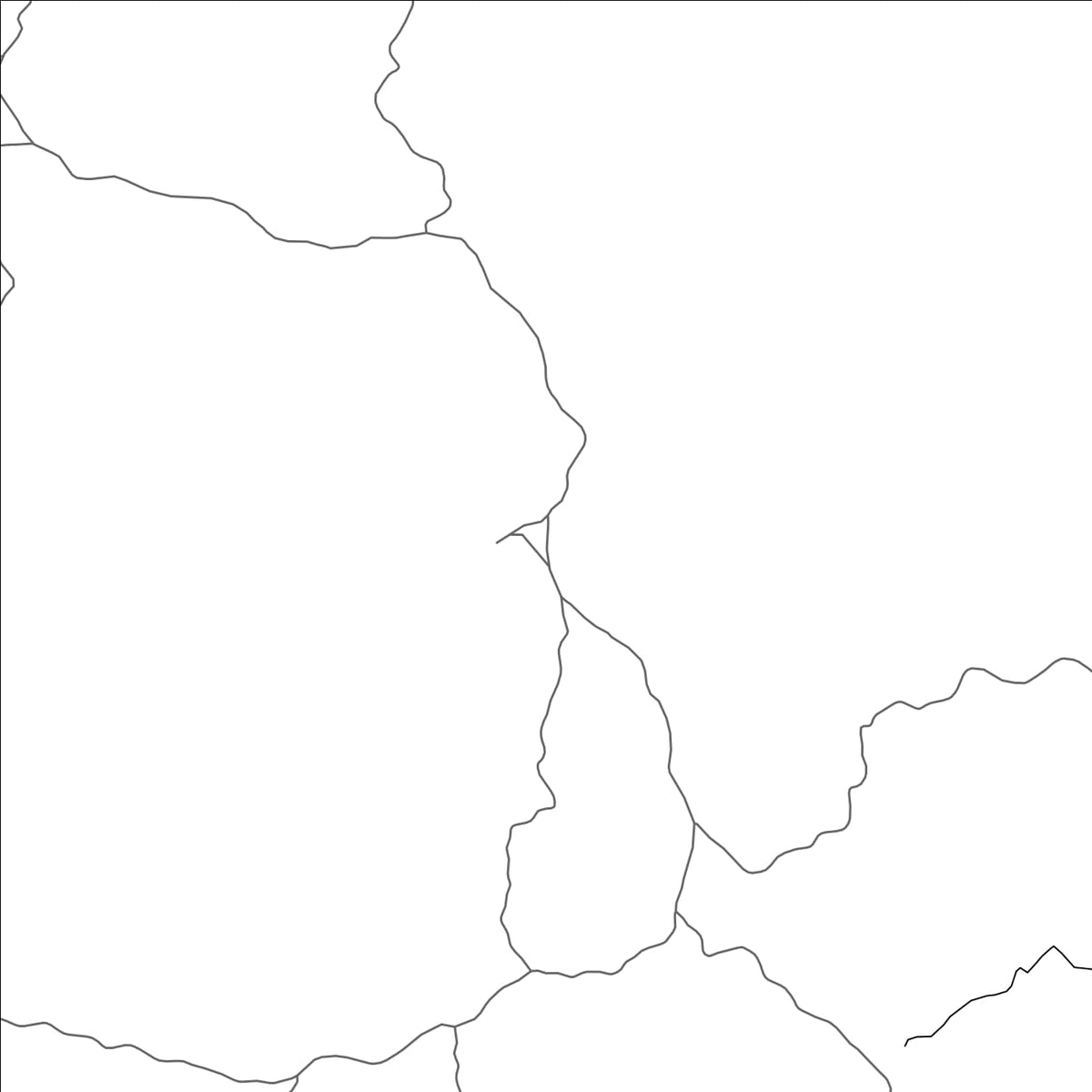 ROAD MAP OF CERRO LARGO, PANAMA BY MAPBAKES