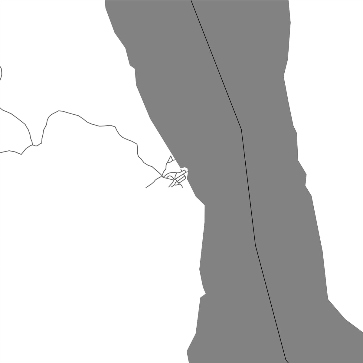 ROAD MAP OF CHEPIGANA, PANAMA BY MAPBAKES