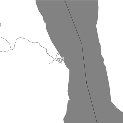 ROAD MAP OF CHEPIGANA, PANAMA BY MAPBAKES