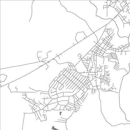ROAD MAP OF CHEPO, PANAMA BY MAPBAKES