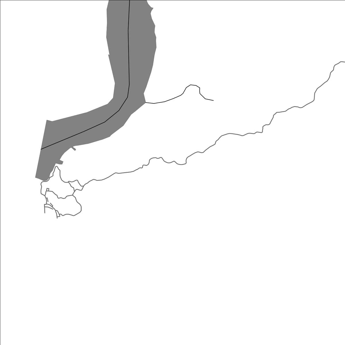ROAD MAP OF CHIMÁN, PANAMA BY MAPBAKES