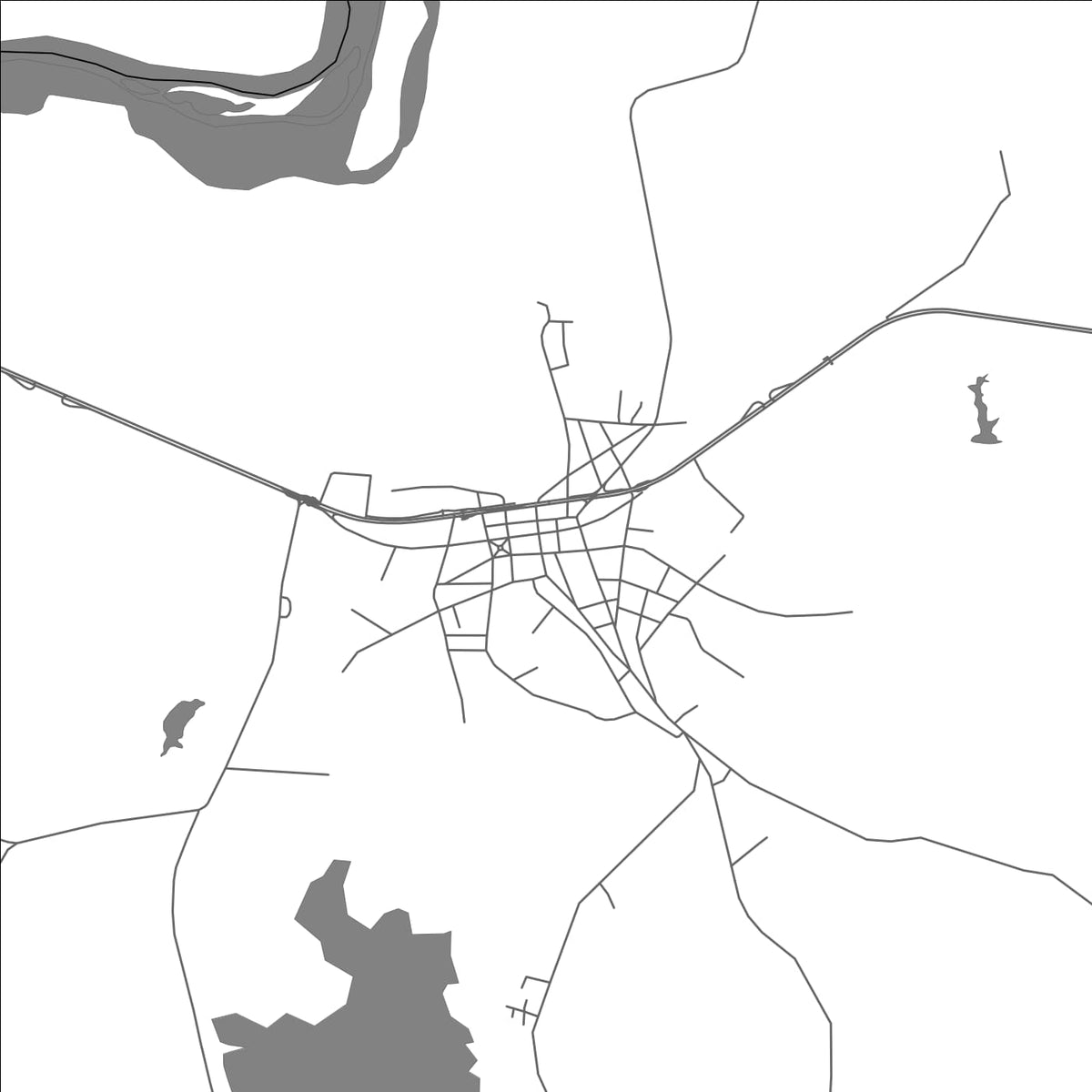 ROAD MAP OF CHIRIQUÍ, PANAMA BY MAPBAKES