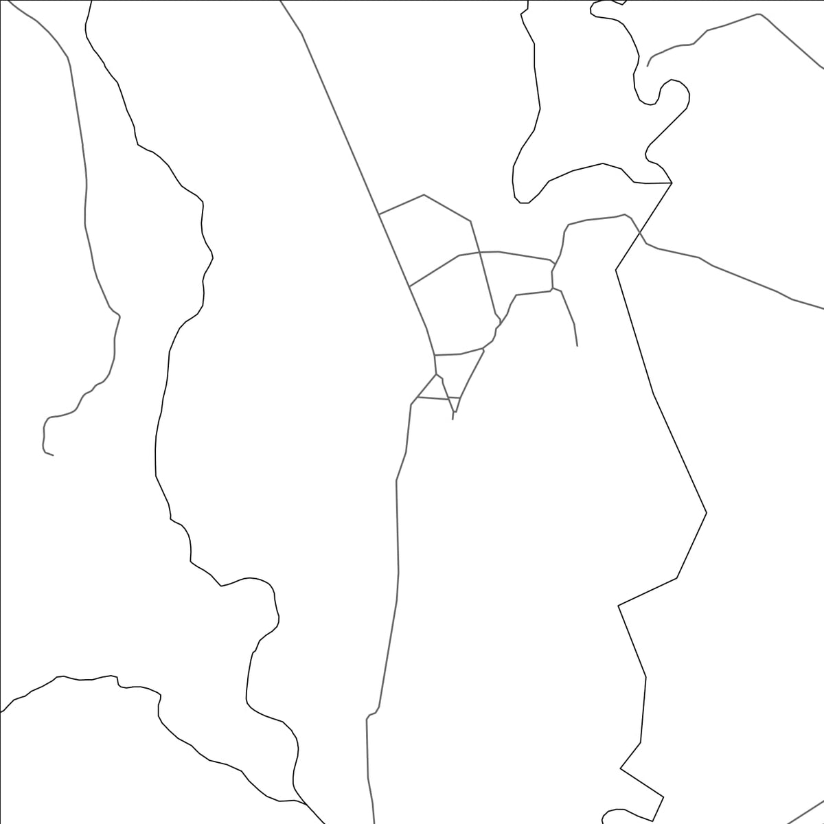 ROAD MAP OF CIRICITO ABAJO, PANAMA BY MAPBAKES