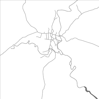 ROAD MAP OF CUCUNATÍ, PANAMA BY MAPBAKES