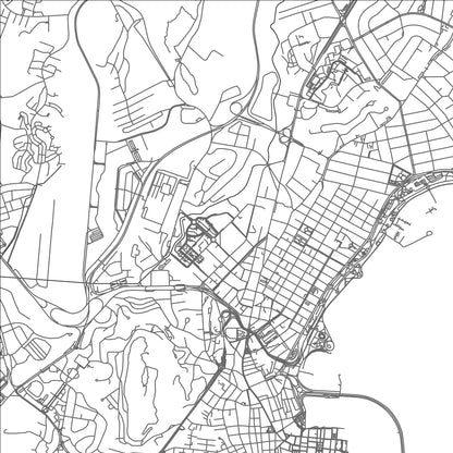 ROAD MAP OF CURUNDÚ, PANAMA BY MAPBAKES