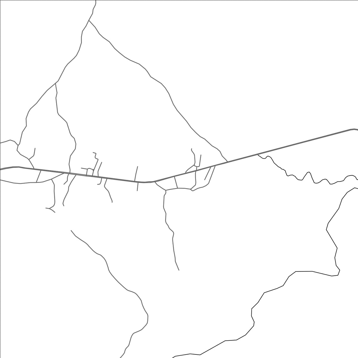 ROAD MAP OF EL BARRERO, PANAMA BY MAPBAKES