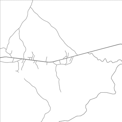 ROAD MAP OF EL BARRERO, PANAMA BY MAPBAKES