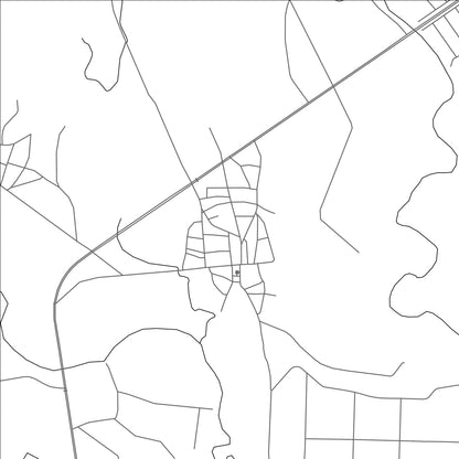 ROAD MAP OF EL CAÑO, PANAMA BY MAPBAKES