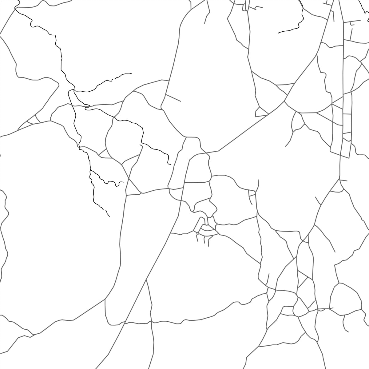 ROAD MAP OF EL CARATE, PANAMA BY MAPBAKES